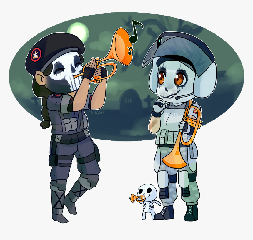 Rainbow Six Siege Halloween Art, HD Png Download