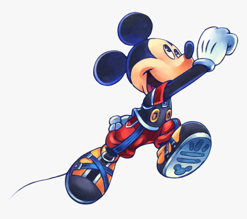 Transparent Mickey Mouse Birthday Clipart - Kingdom Hearts Mickey Art, HD Png Download
