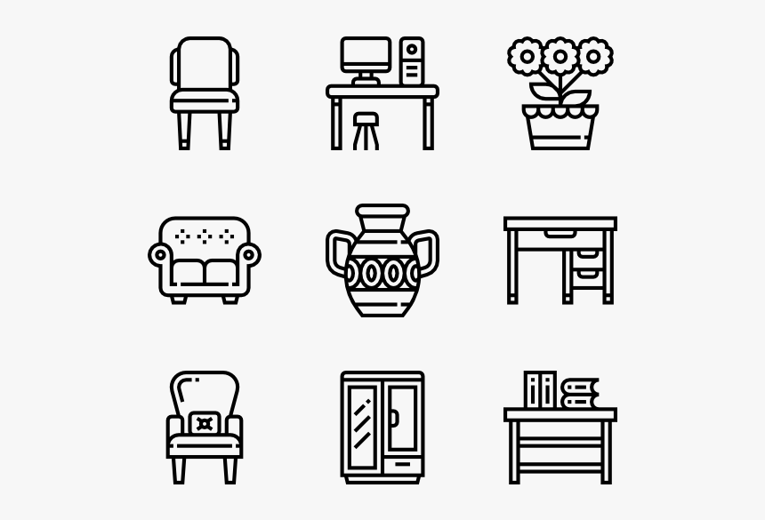 Furniture - Gift Box Vector Icon, HD Png Download