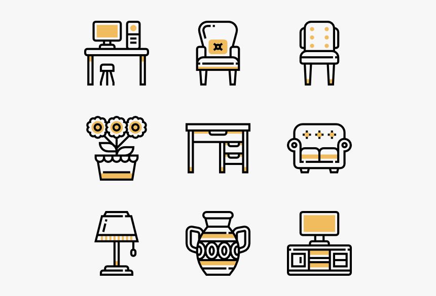 Furniture - Big Data Icon Png, Transparent Png