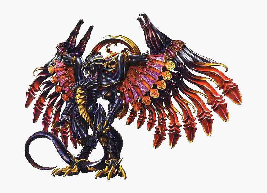 Supreme Bahamut Dragon , Png Download - Bahamut Final Fantasy, Transparent Png