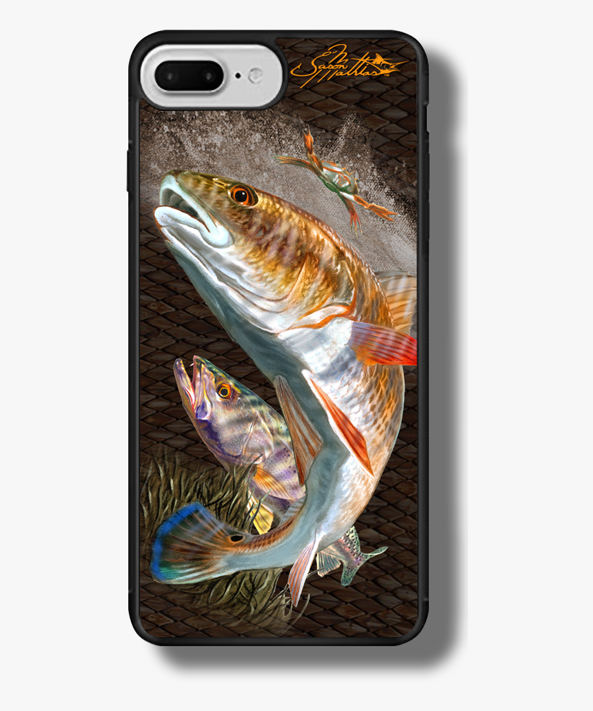 Iphone 7 Plus Case Cover Slim Fit Protective Jason - Redfish Phone Case, HD Png Download