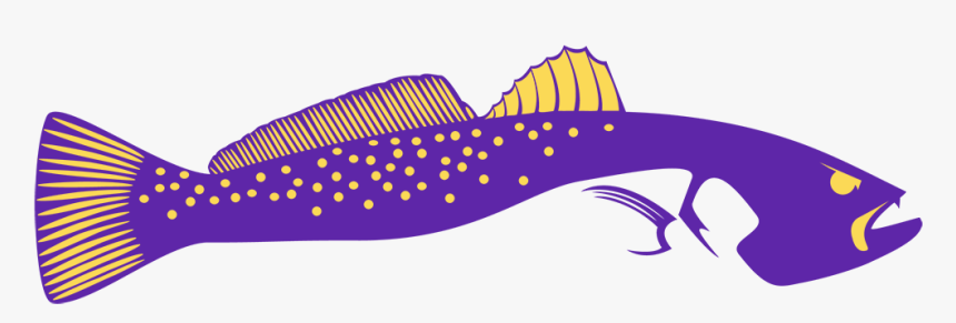 Speckled Sea Trout Silhouette, HD Png Download