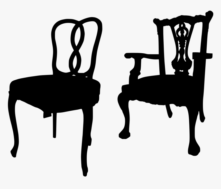 Download Png - Furniture - Chaise Antique, Transparent Png