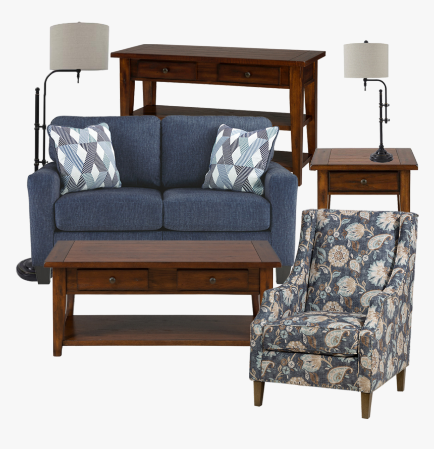 Ashley Burgos Loveseat, HD Png Download