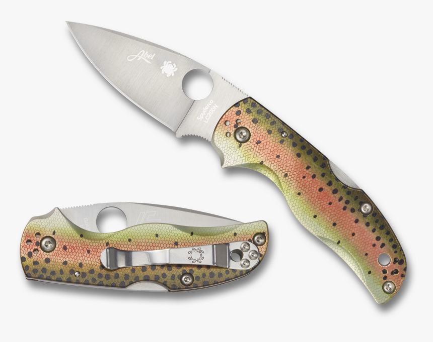 Spyderco Native Rainbow Trout, HD Png Download