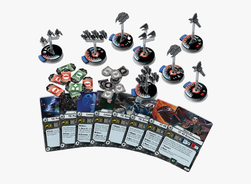 Swm24 Spread - Star Wars Armada Imperial Fighter Squadrons, HD Png Download