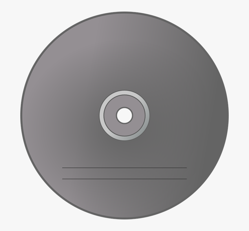 Disk, Storage, Front, Write, Label, Cd, Dvd, Optical - Los Simpson, HD Png Download