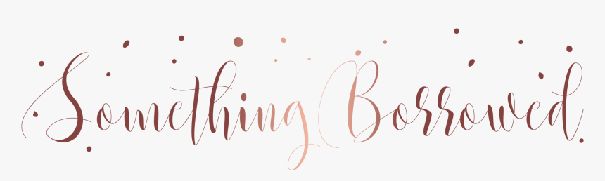 Something Borrowed Party Rentals-burlington Graham - Calligraphy, HD Png Download