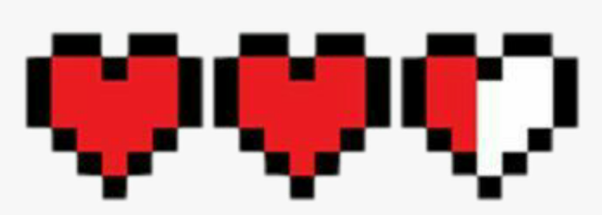 8 Bit Hearts, HD Png Download