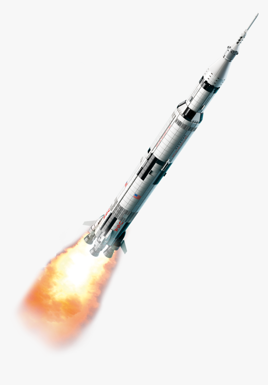 Missile Png - Lego Saturn V, Transparent Png