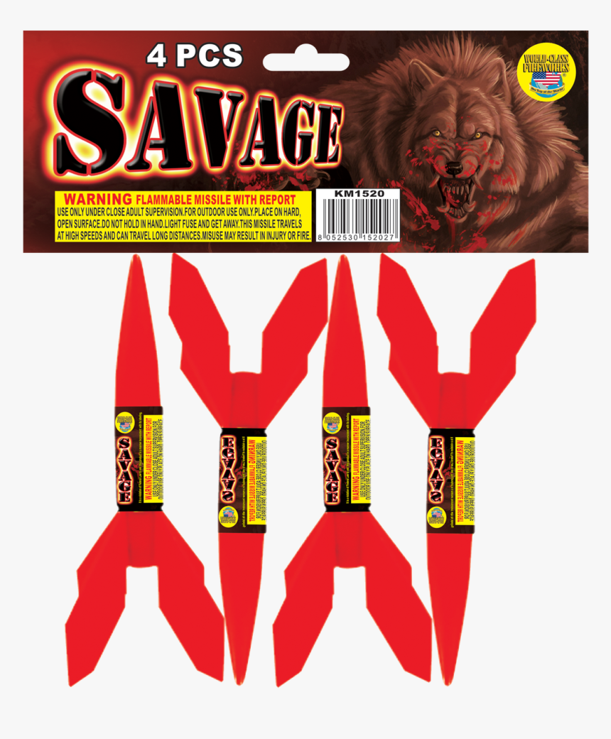 Savage Missiles - World Class - Rocket, HD Png Download