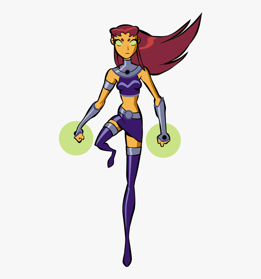Starfire Teen Titans - Starfire From Teen Titans, HD Png Download