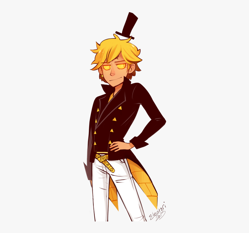 Human Bill Cipher Fanart, HD Png Download