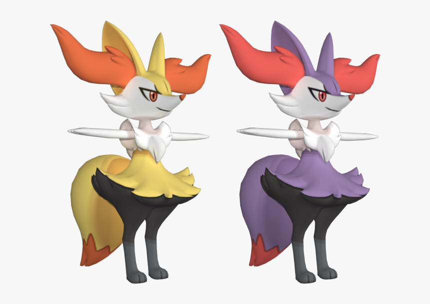 Download Zip Archive - Braixen Model, HD Png Download