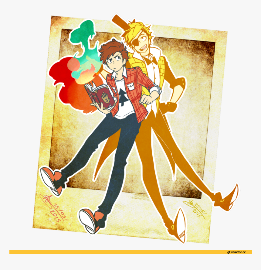 Gravity Falls Bill Cipher Fanart, HD Png Download