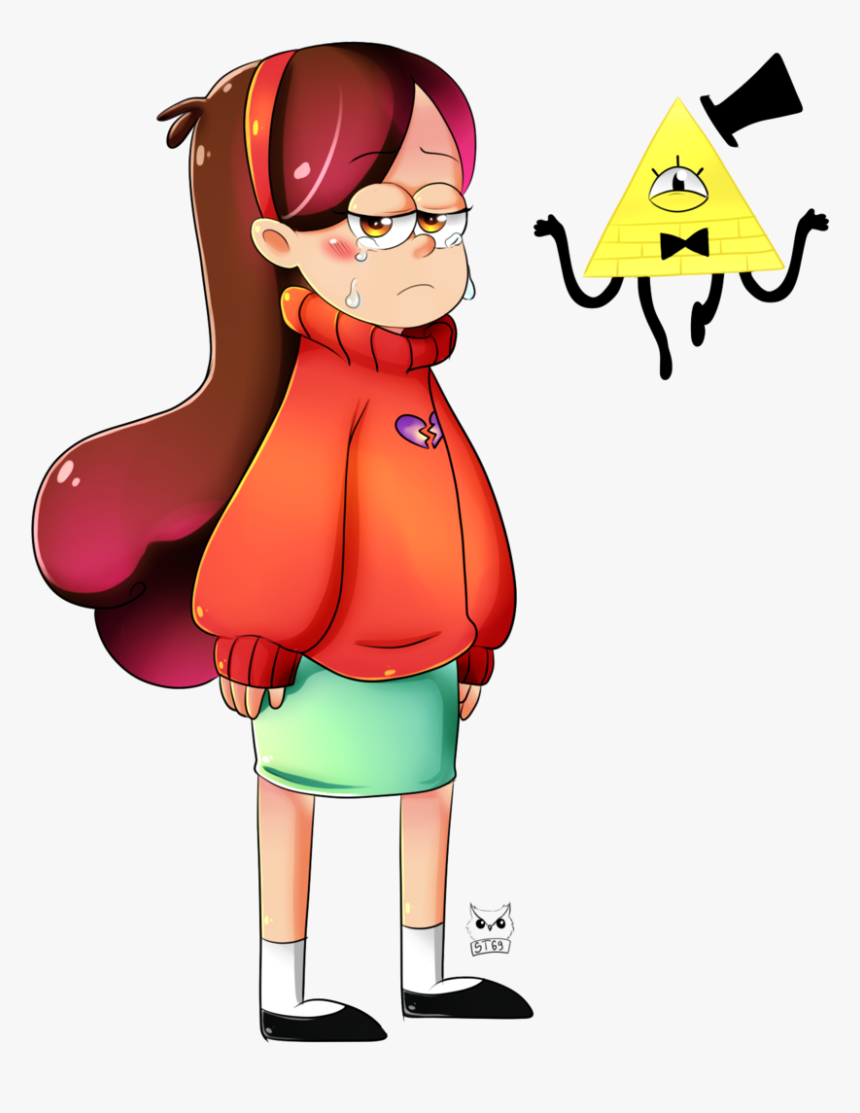 Mabel Pines Bill Cipher Dipper Pines Gravity Falls - Bill Cipher Dipper Pines Gravity Fall, HD Png Download