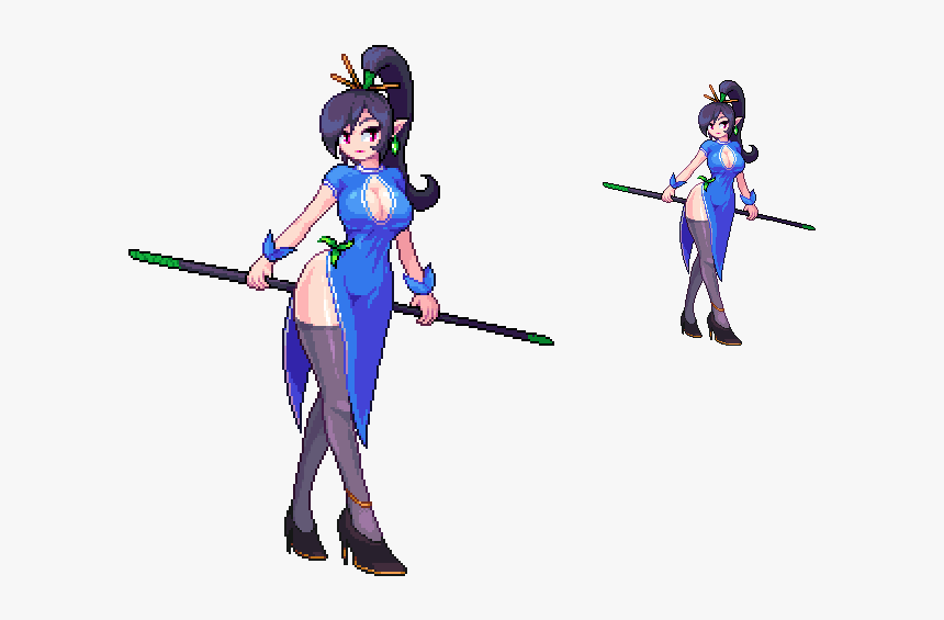 Qipao Elf - Yumurama Pixel, HD Png Download