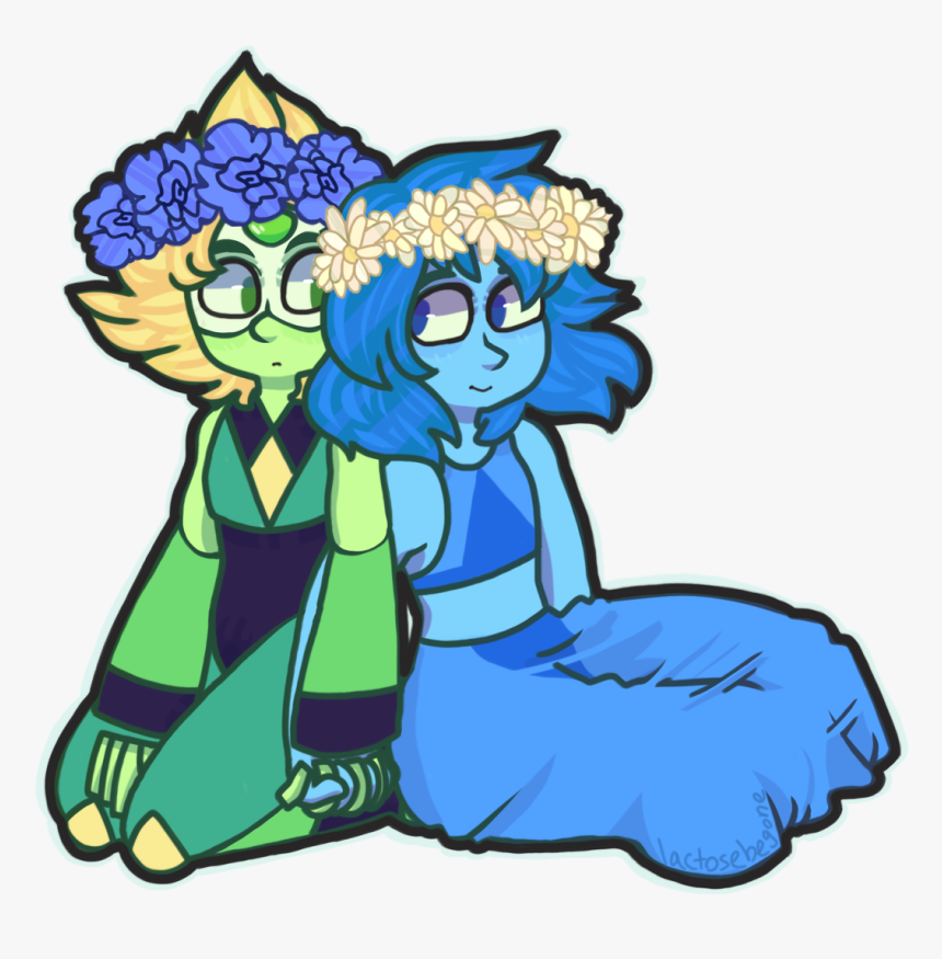 Steven Universe,steven Universe,peridot,lapis Lazuli,su - Steven Universe Lapis Peridot, HD Png Download