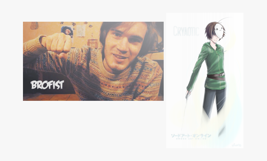 Cryaotic - Pewdiepie 2012, HD Png Download