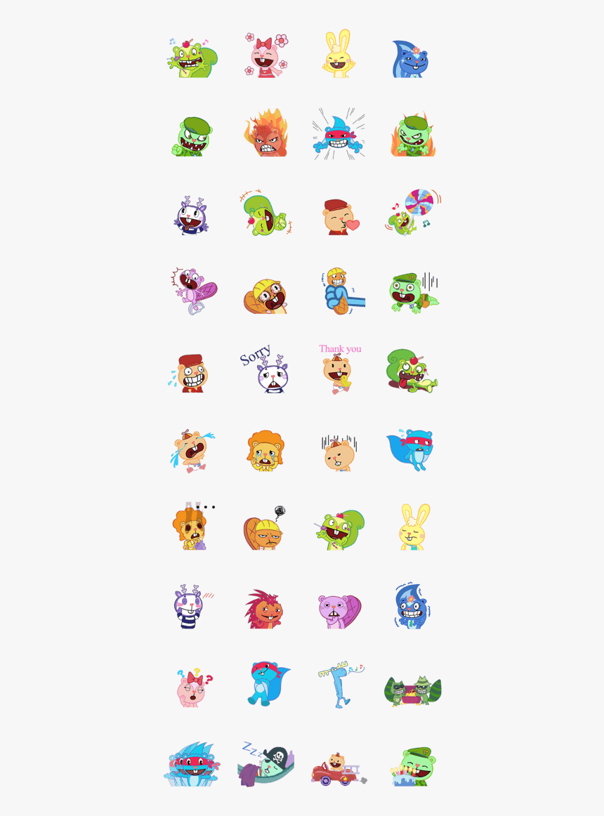 Happy Tree Friends, HD Png Download