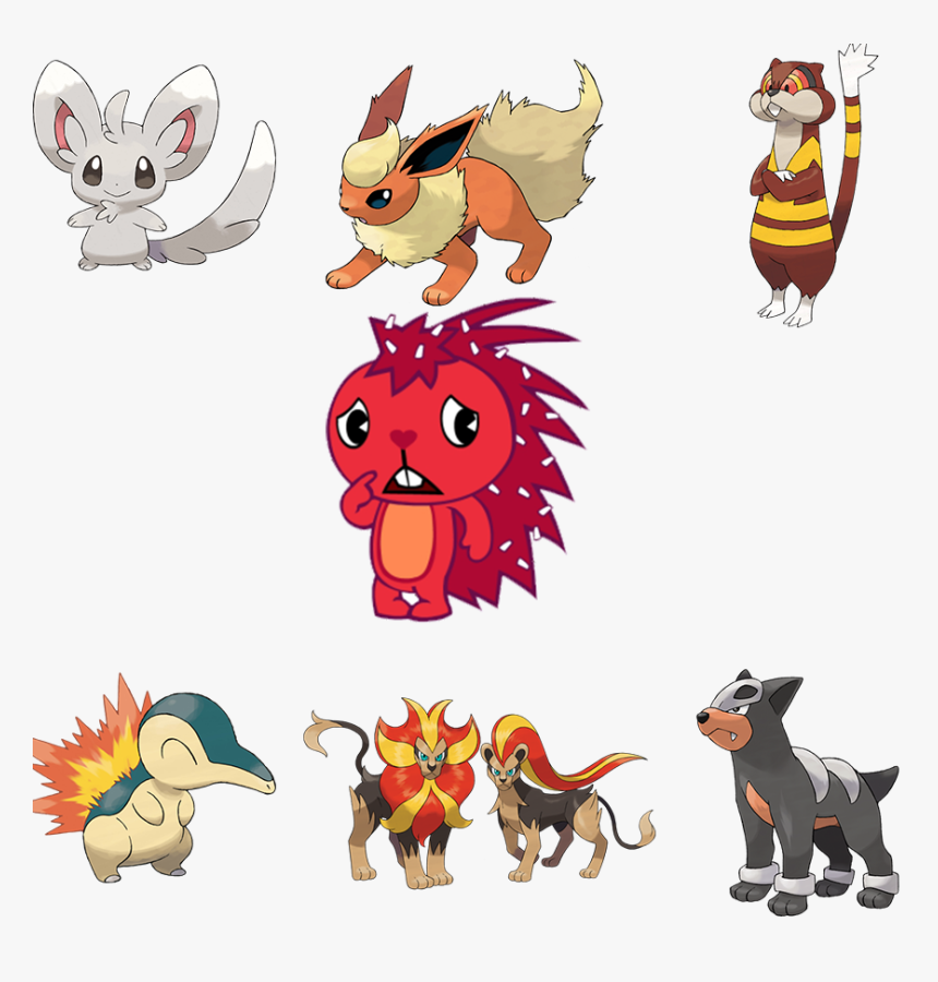 Here Is Team Flaky (either By Anon - Happy Tree Friends Flaky, HD Png Download