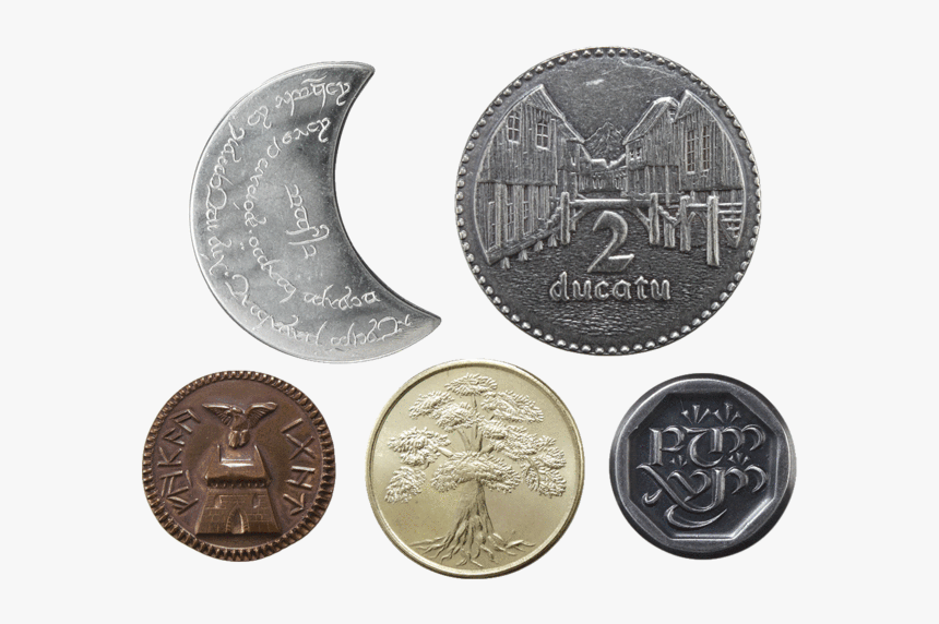 Lord Of The Rings Coins, HD Png Download