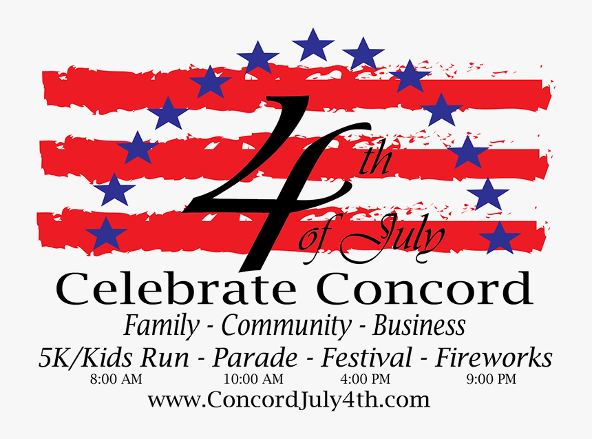 4th Of July 2018 Concord, HD Png Download