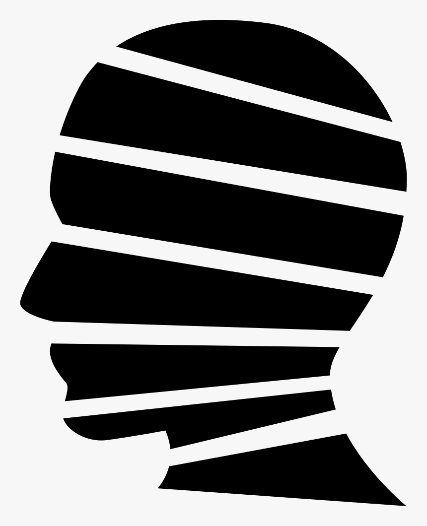 Think Result Of A Striped Head - Illustration, HD Png Download