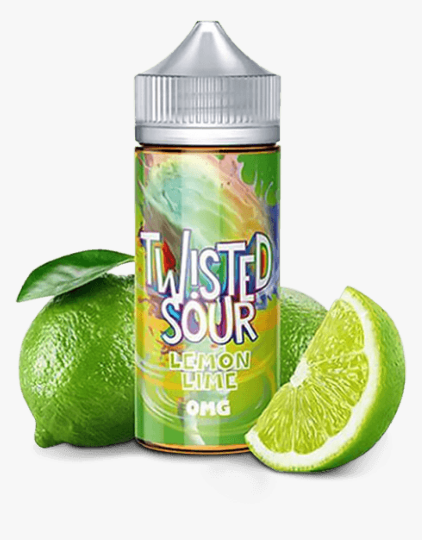 Twisted Sour Lemon Lime - Twisted Sour Vape Juice, HD Png Download
