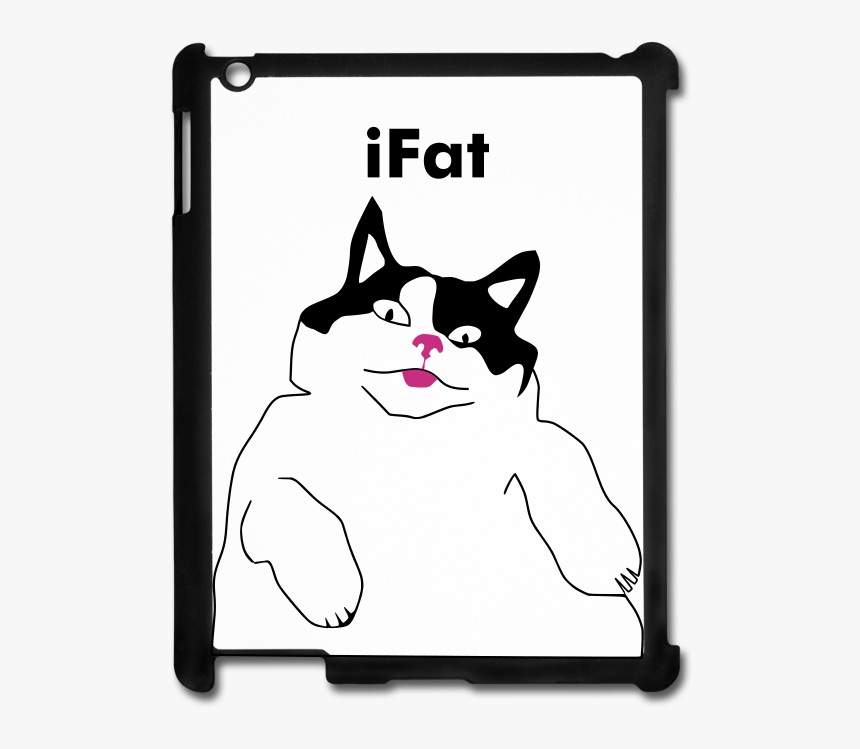 Ifat T-shirt Ipad 2 Hoodie Cat White Black Technology - Trap Queen, HD Png Download