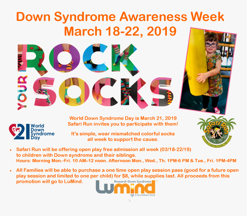 Socks Down Syndrome Day, HD Png Download