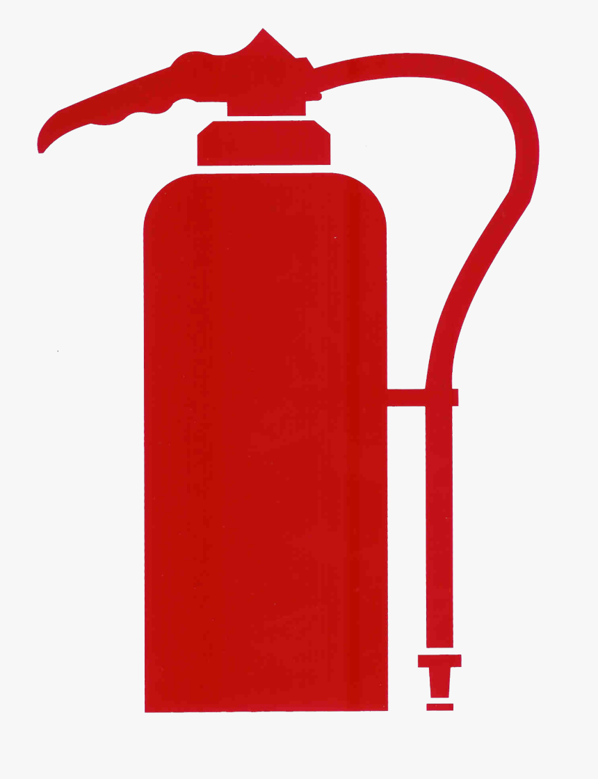 Extinguisher Png - Red Fire Extinguisher Sign, Transparent Png
