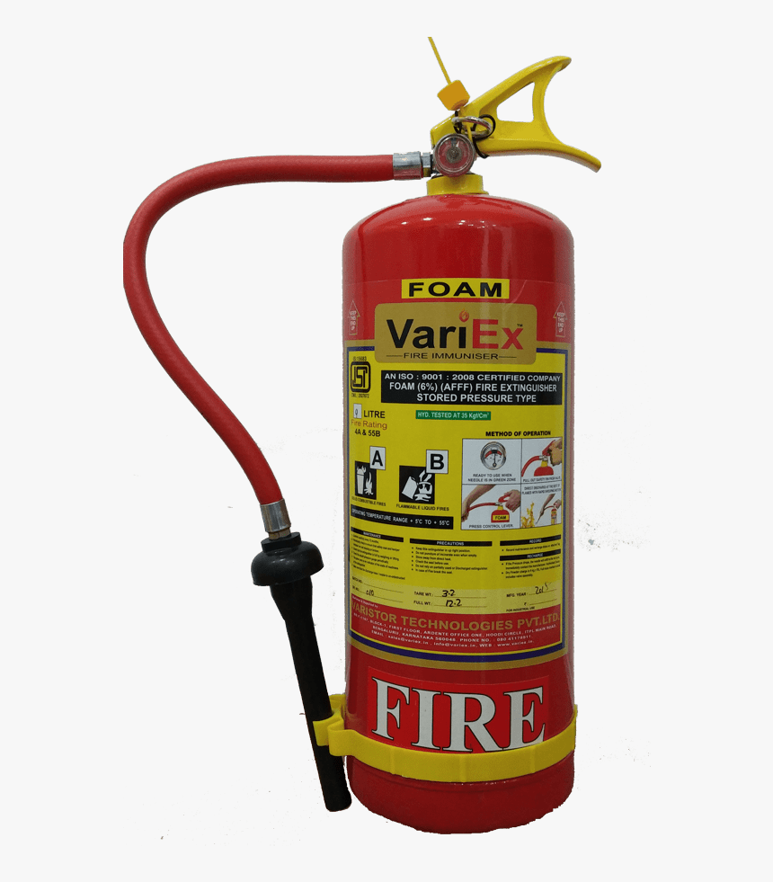 Transparent Fire Extinguisher Png - Cylinder, Png Download
