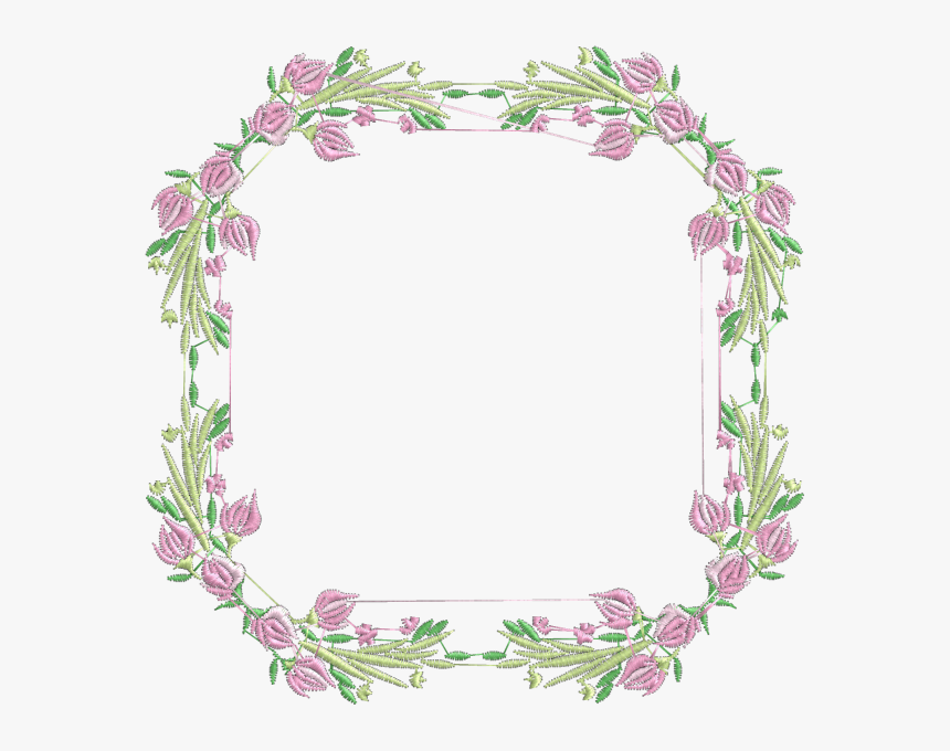 Transparent Flower Border Png, Png Download