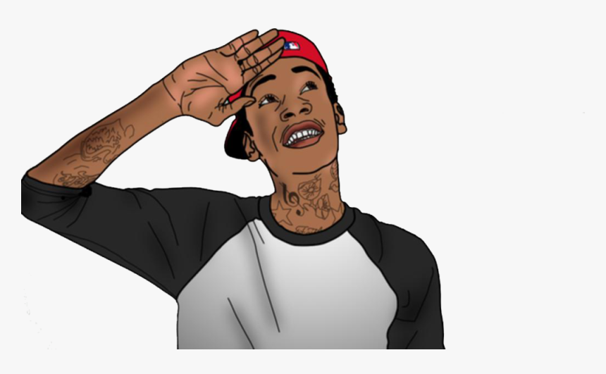 Wiz Khalifa Cartoon - Wiz Khalifa Cartoon Png, Transparent Png