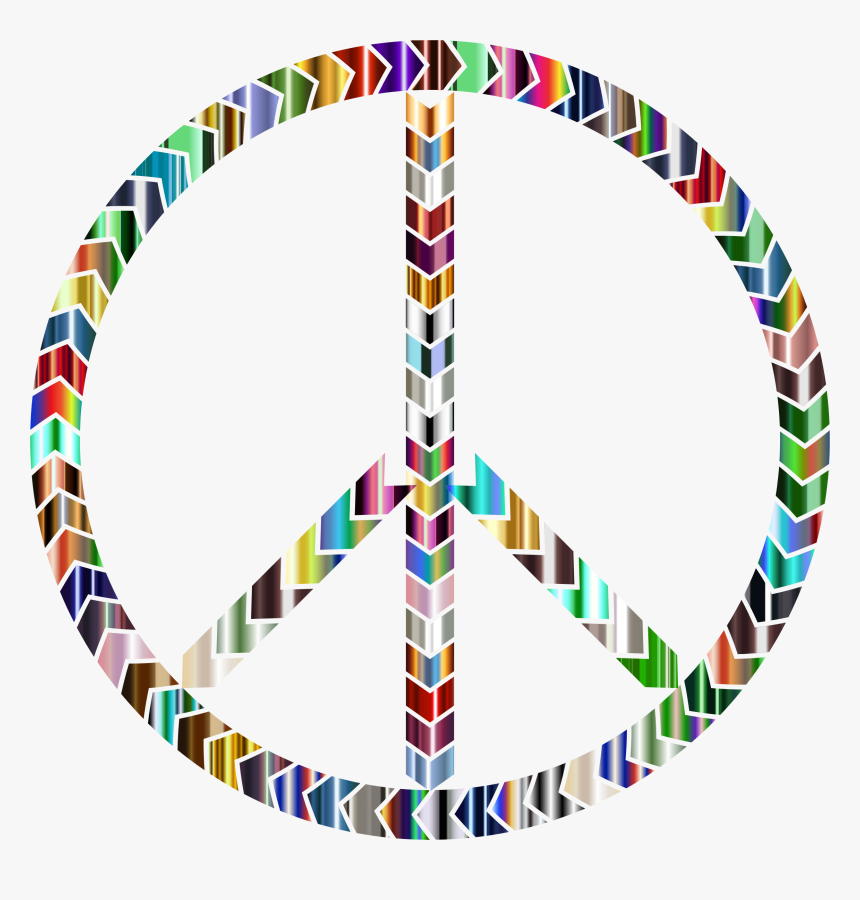 Peace Clipart Psychedelic - Portable Network Graphics, HD Png Download
