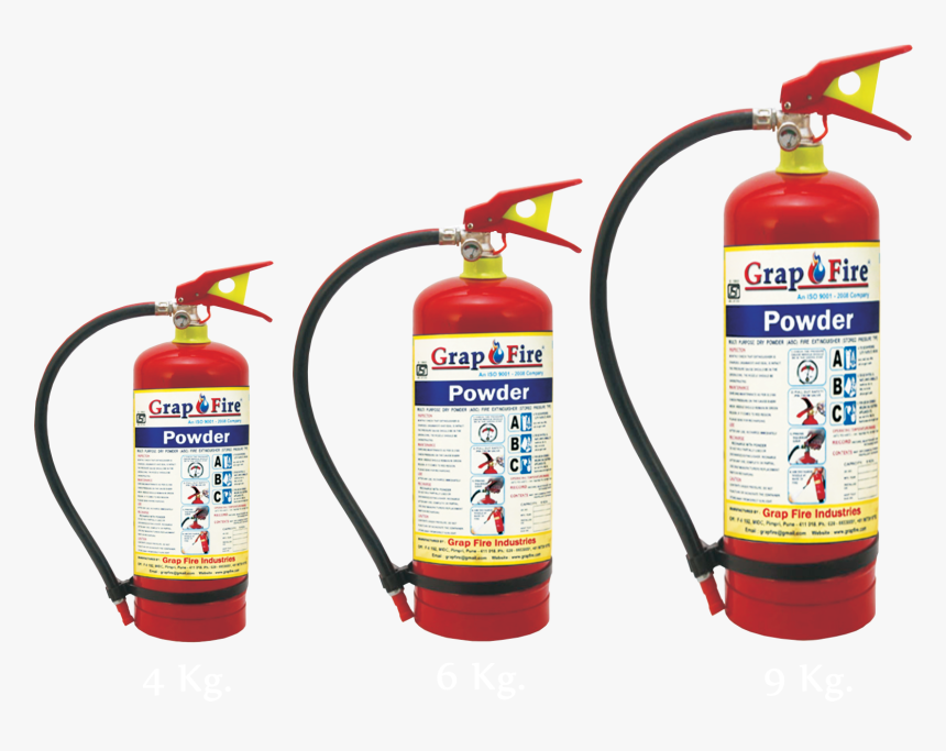 D Fire Extinguisher In India, HD Png Download