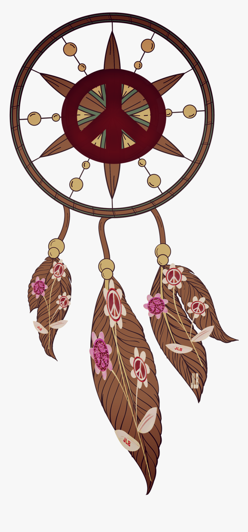 Indians Feather - Dream Catcher Png, Transparent Png