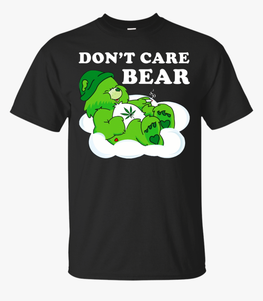 Cannabis Bear Don’t Care Bear Shirt, Hoodie, Tank - Scott Weiland T Shirt, HD Png Download