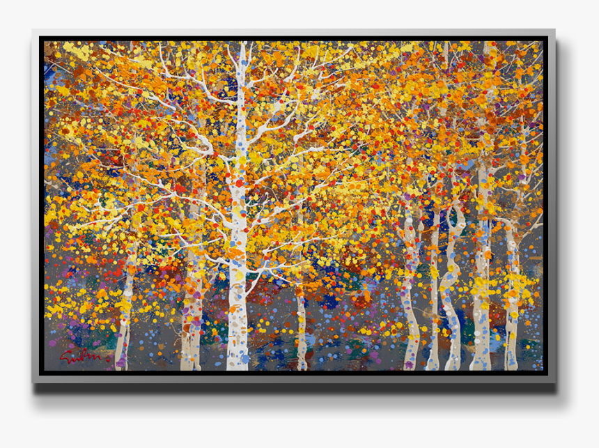Aspen Glow - Painting, HD Png Download