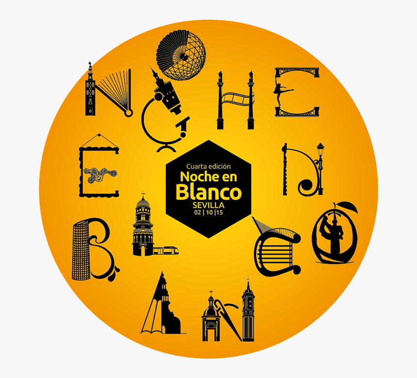 Noche En Blanco Sevilla 2017, HD Png Download