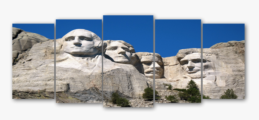 Wall Art Mt Rushmore - Mount Rushmore, HD Png Download