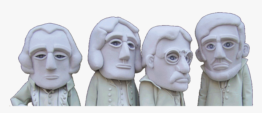 Custom Mascots Mascot Designer - Mount Rushmore Presidents Costumes, HD Png Download