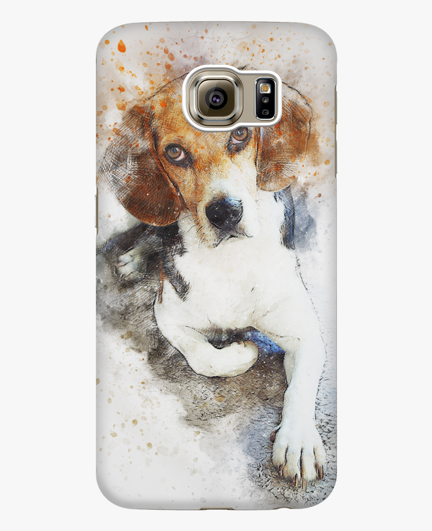Beagle Dog Watercolor, HD Png Download
