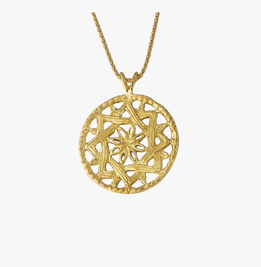 Solid Gold Athena Coin Necklace, HD Png Download