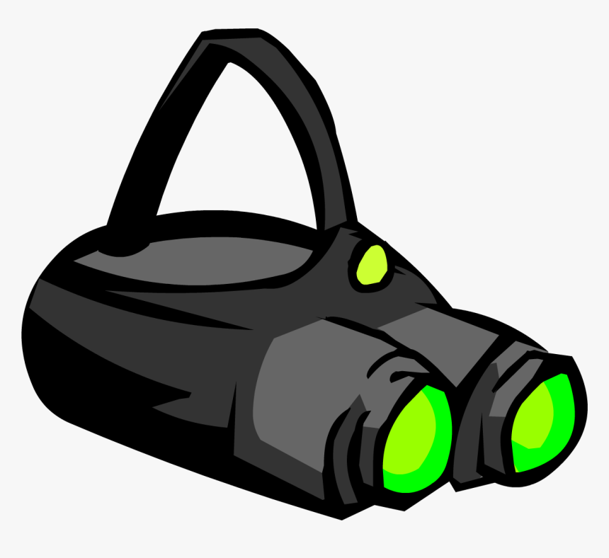 Club Penguin Wiki - Night Vision Goggles Clipart, HD Png Download