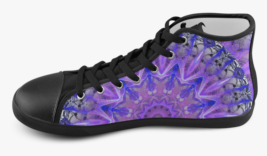 Abstract Plum Ice Crystal Palace Lattice Lace High - Cars Shoes Men, HD Png Download