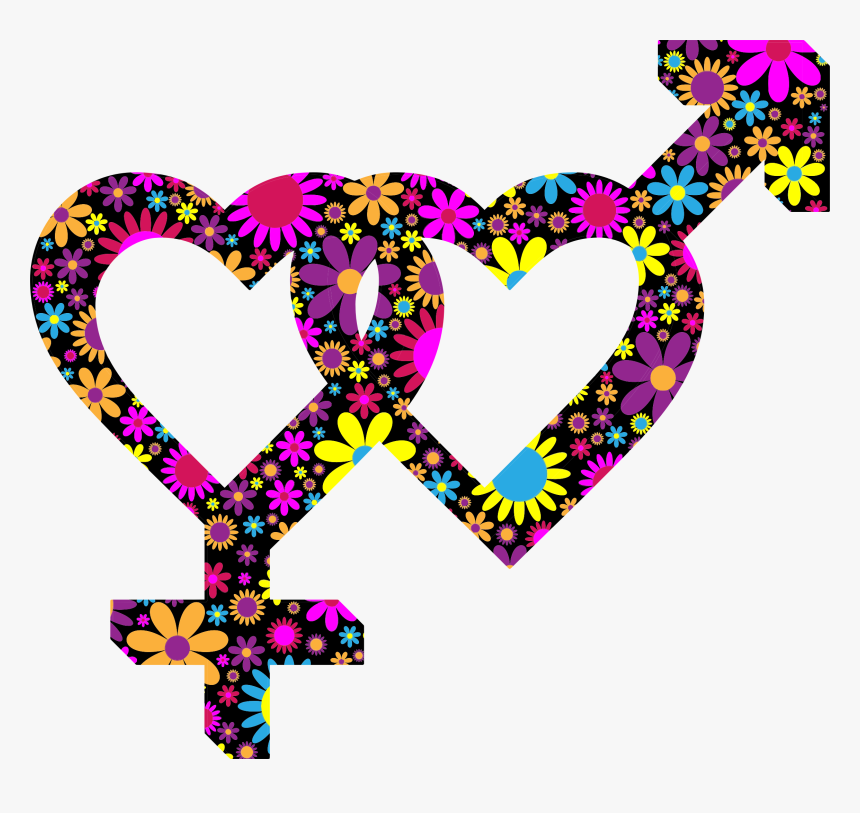 T-shirt Gender Symbol Lgbt Gender Neutrality - Gender Symbol, HD Png Download