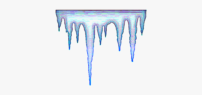#ice #crystal #icecrystals #glitch #freetoedit - Ice Transparent, HD Png Download